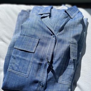 NWT - beautiful, elegant, and flowy button down